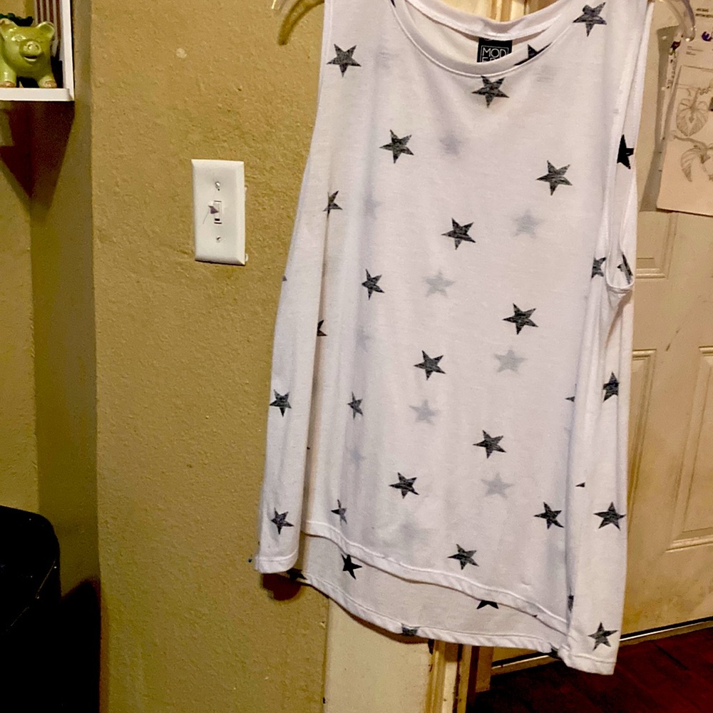 Summer tank, high low